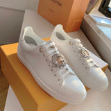 Louis Vuitton luxury shoes close-up — premium authentic designer style