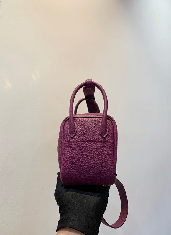 Close-up detail of refined bag design