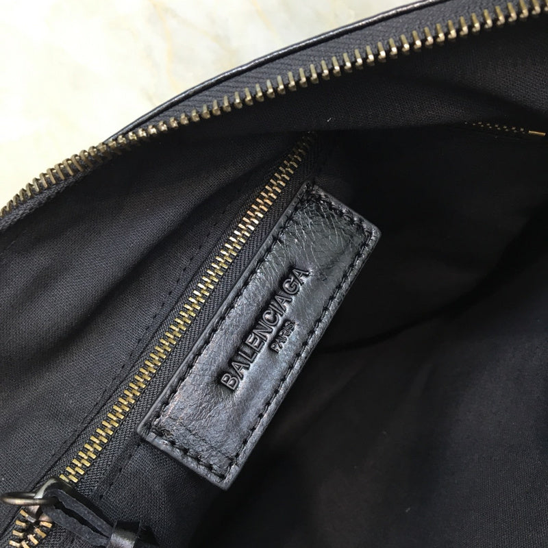 Refined Faux Leather Handbag - Understated Luxury Look | Women's Statement Accessory #197 - back view (image 4) of designer-inspired handbag