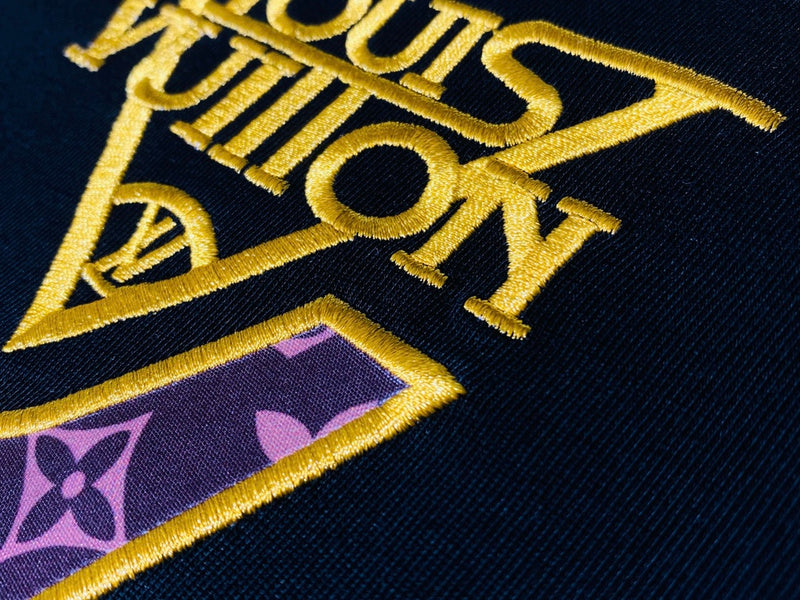 Front view of Louis Vuitton cotton t-shirt with contemporary cut