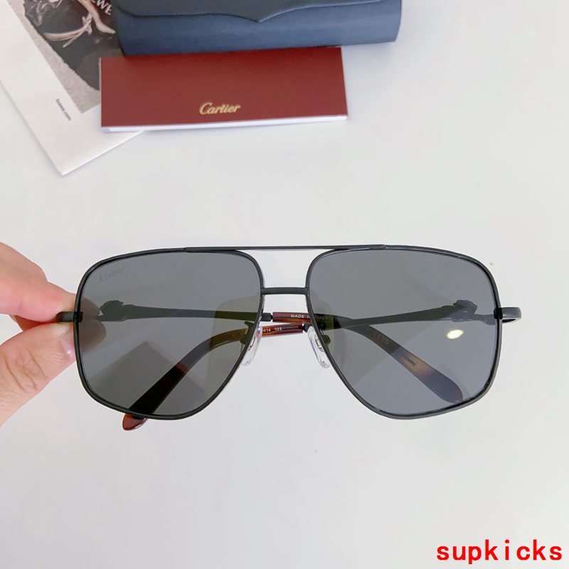 Side view of Cartier unisex sunglasses
