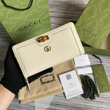 Front view of refined signature women's handbag – women's everyday handbag