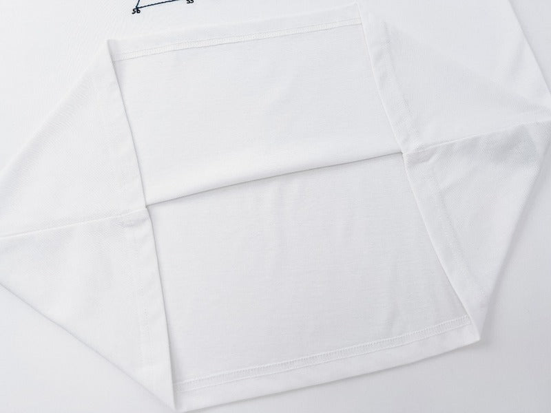 Back view of Louis Vuitton cotton t-shirt with logo-detail design