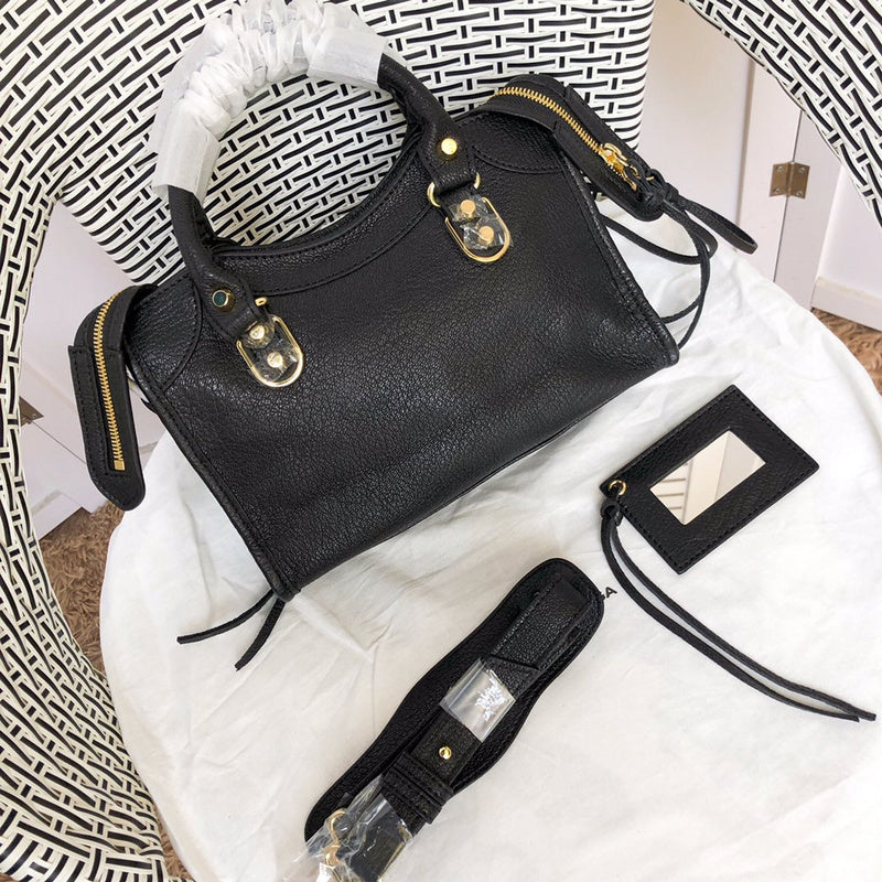 Top view of statement structured women's handbag – women's statement bag
