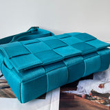 Effortless Vegan Leather Handbag - Polished Finish | Women's Statement Accessory #1603 - styled full view (image 7) of designer-inspired handbag