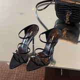 Close-up detail view of Saint Laurent luxury piece style No.080