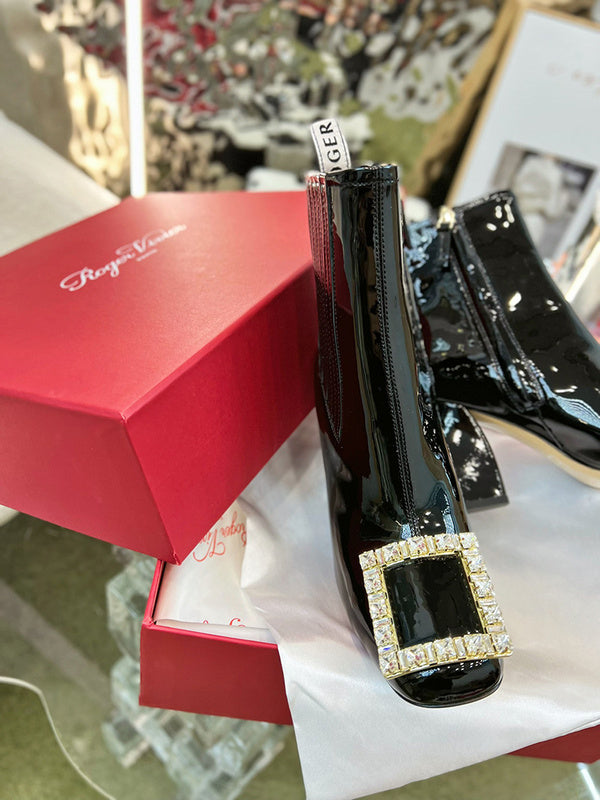 Roger Vivier luxury shoes side view — premium authentic designer style
