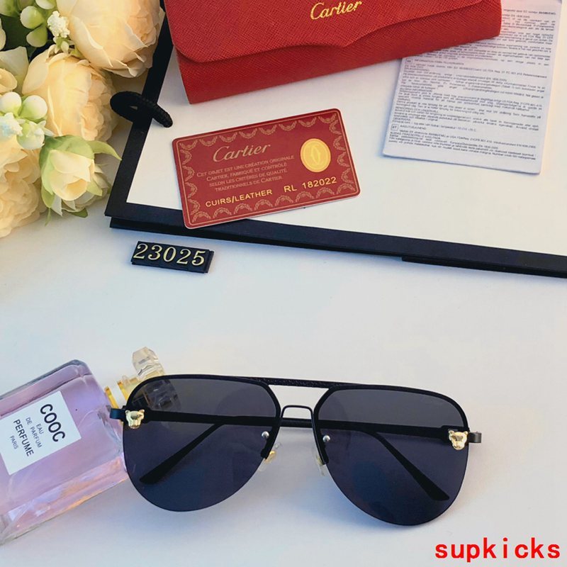 Front view of Cartier unisex sunglasses