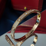 Angled view of Cartier unisex jewelry piece
