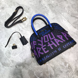Contemporary Faux Leather Handbag - Premium Craftsmanship Detailing | Women's Premium Handbag #880 - front view (image 1) of designer-inspired handbag