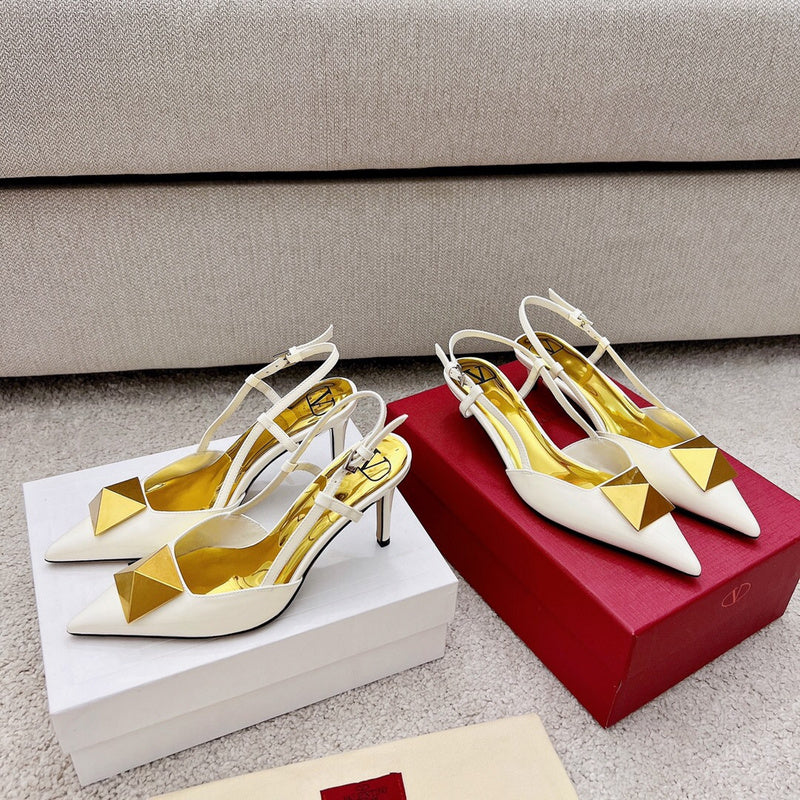 Side profile view of Valentino Garavani luxury piece style No.230