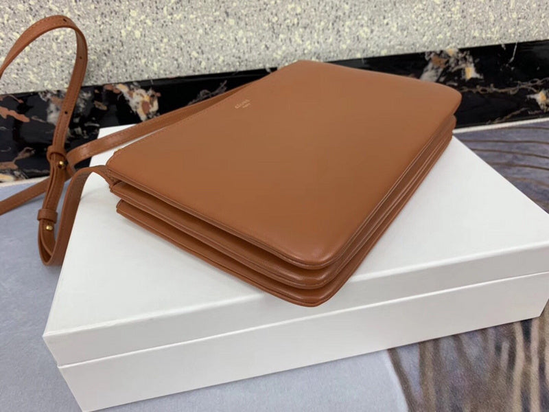 Back view of premium signature women's handbag – women's premium purse