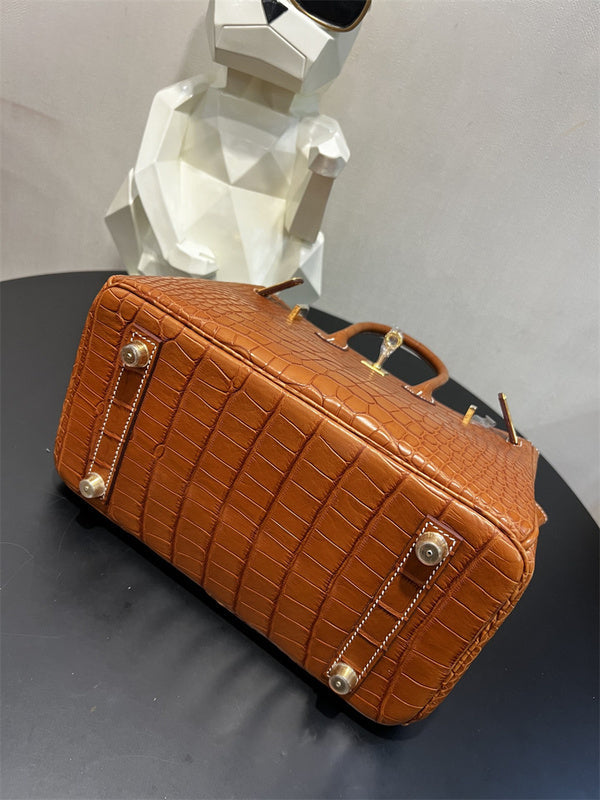  modern top-handle bag detail view showing craftsmanship