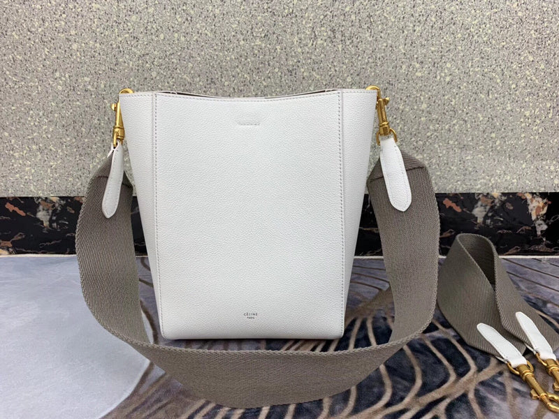 Close-up detail of classic modern women's handbag – women's luxury accessory