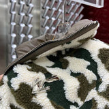 Side profile of Louis Vuitton luxury clothing with everyday silhouette