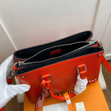 Front view of everyday-luxe signature women's handbag – women's statement bag