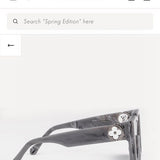 Lifestyle view of Louis Vuitton unisex sunglasses