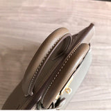 Sculpted bag shown from front angle