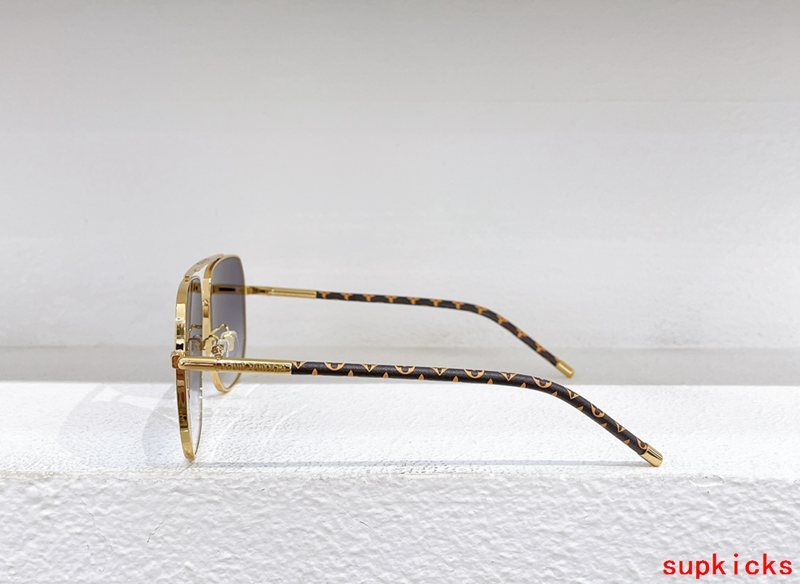 Lifestyle view of Louis Vuitton unisex sunglasses