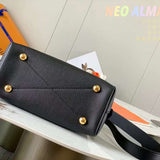 Styled lifestyle shot of statement structured women's handbag – women's statement bag