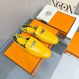 Hermes sandals Style 173 - side profile detail