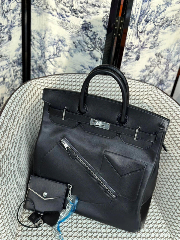 Interior view of statement premium bag