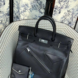 Interior view of statement premium bag