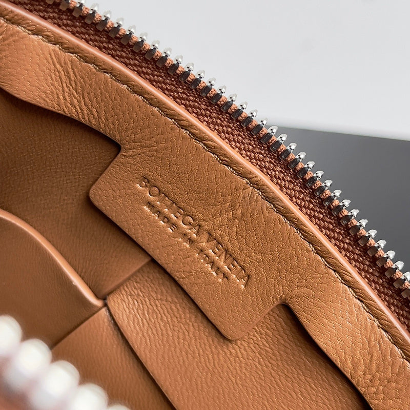 Classic Vegan Leather Handbag - Understated Luxury Look | Women's Statement Accessory #1600 - back view (image 4) of designer-inspired handbag