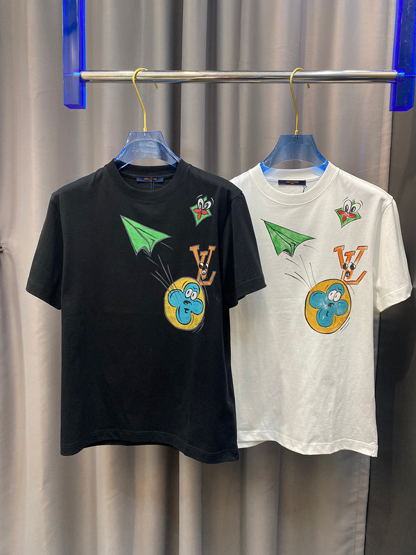 Back view of Louis Vuitton cotton t-shirt with tailored silhouette
