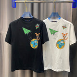 Back view of Louis Vuitton cotton t-shirt with tailored silhouette
