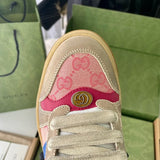 Gucci fresh white-and-black luxury sneakers view 7 sleek tonal finish