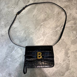 Timeless Faux Leather Handbag - Sleek Minimalist Lines | Women's Fashion Handbag #717 - side angle view (image 2) of designer-inspired handbag