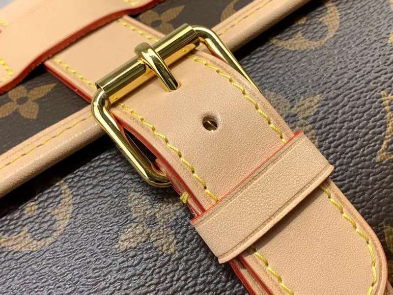 Back view of modern refined women's handbag – women's luxury accessory