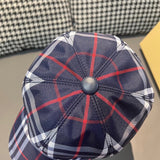 Front view of Burberry unisex cap