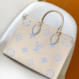  Contemporary top-handle bag front view