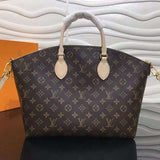 Interior view of polished refined women's handbag – women's statement bag