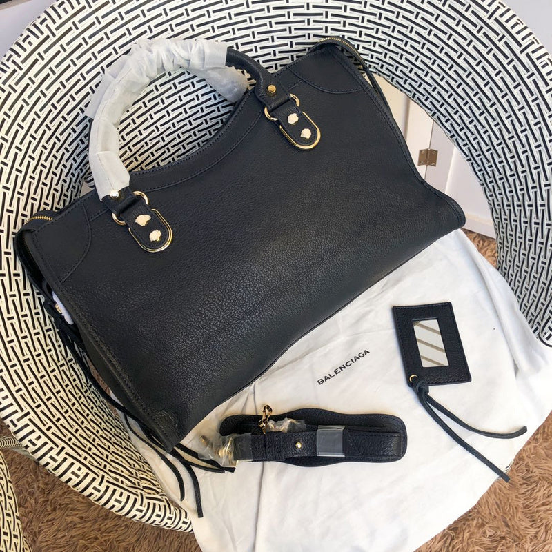 Top view of structured premium women's handbag – women's everyday handbag
