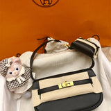 Interior view of structured premium bag