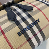 Bold Faux Leather Handbag - Modern Structured Build | Women's Statement Accessory #1120 - hardware and detail close-up (image 5) of designer-inspired handbag