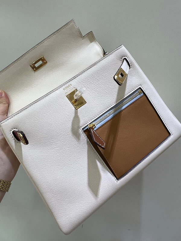 Refined bag shown from front angle
