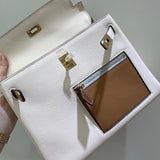 Refined bag shown from front angle