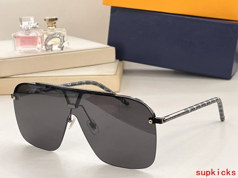 Angled view of Louis Vuitton unisex sunglasses