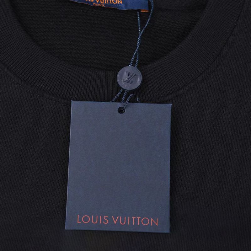 Front view of Louis Vuitton luxury clothing with relaxed-fit cut