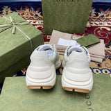 Gucci sneakers detailed view showing premium designer craftsmanship