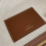 Elegant Vegan Leather Handbag - Refined Silhouette | Women's Everyday Carry Handbag #1117 - texture close-up (image 9) of designer-inspired handbag