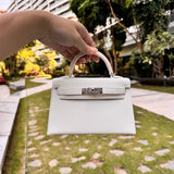 Sophisticated handbag styled for everyday wear