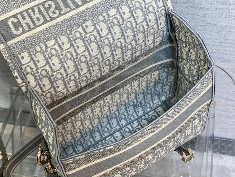 Back view of sleek refined women's handbag – women's statement bag