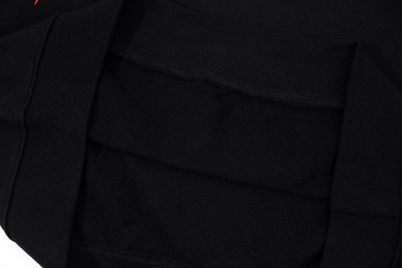 Side profile of Gucci luxury clothing with tailored silhouette