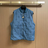 Front view of Louis Vuitton luxury clothing with logo-detail design
