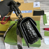 Back view of chic modern women's handbag – women's luxury handbag
